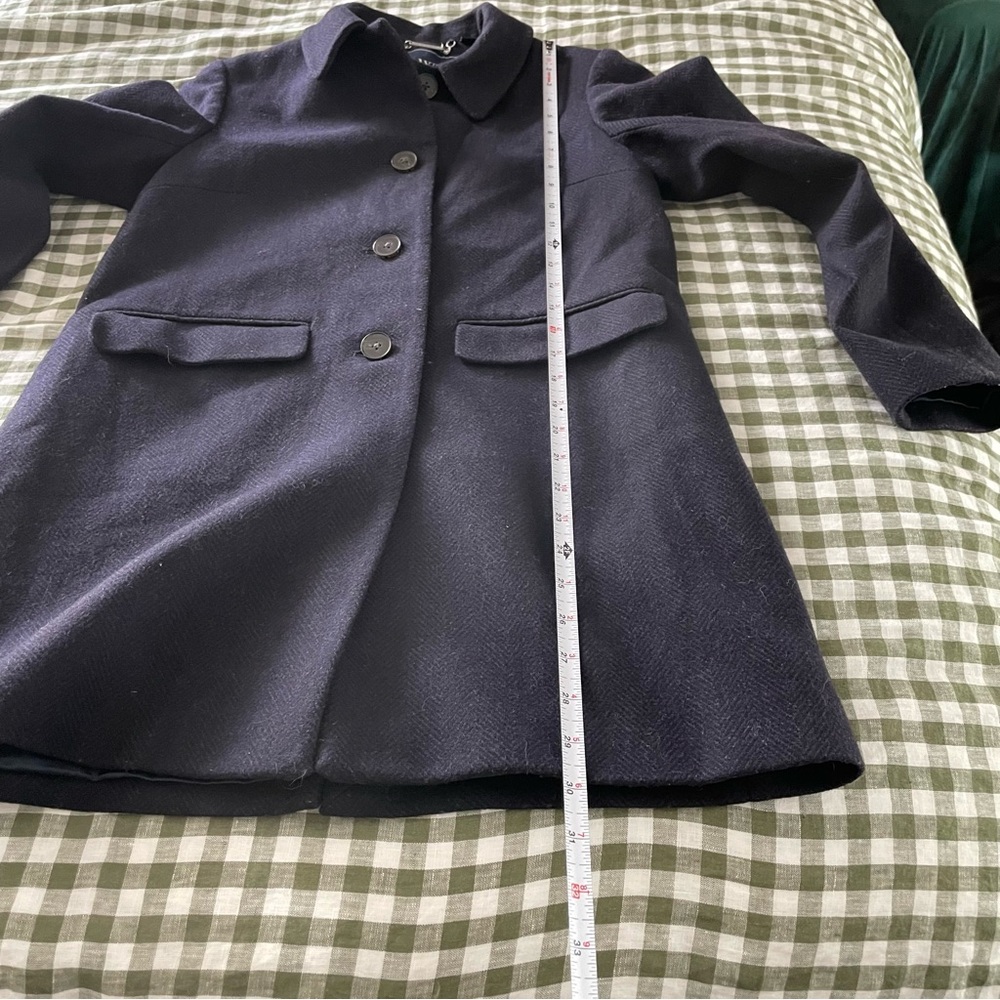 Jack Wills Navy Peacoat Size 6 - Picture 5 of 7